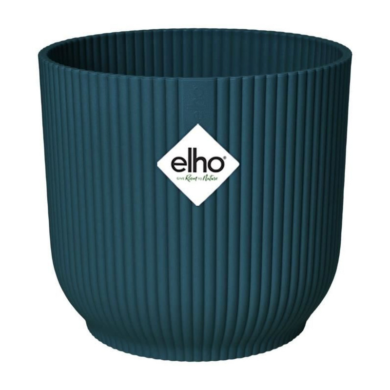 Pot Elho Ø 25 cm Ronde Bleu foncé Plastique