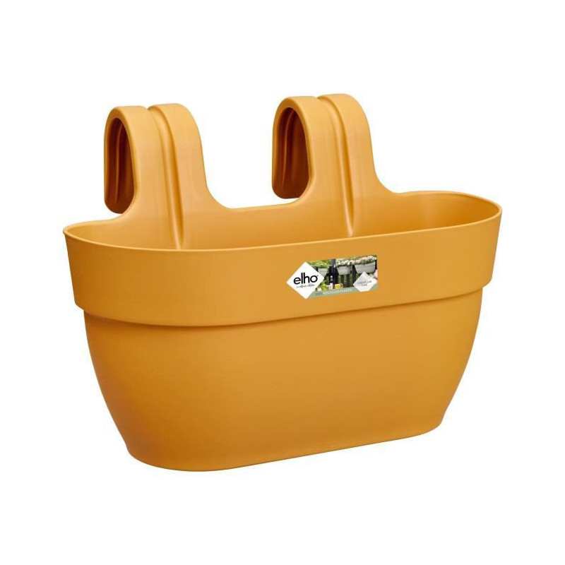 Pot Elho Vibia Campana Easy Hanger Medium 24,1 x 36 x 26,5 cm Jaune Plastique Rectangulaire Moderne 24 x 36 x 26,5 cm