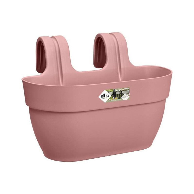 Pot Elho Vibia Campana Easy Hanger Medium 24,1 x 36 x 26,5 cm Rose 24 x 36 x 26,5 cm Rectangulaire Plastique