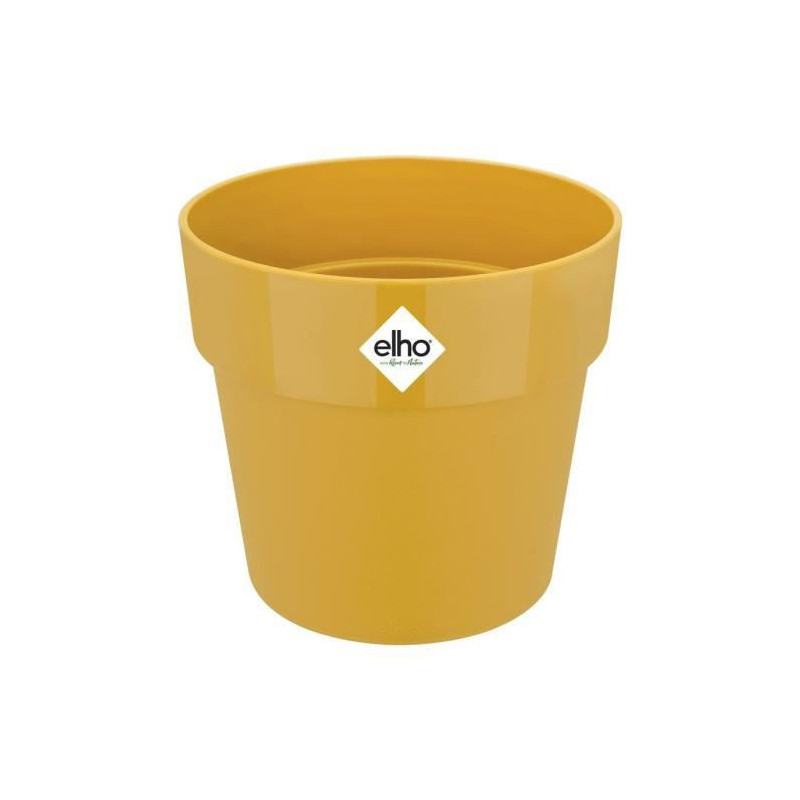 Pot Elho 9262302511800 Ocre Plastique Rond Ø 24,7 x 23,2 cm