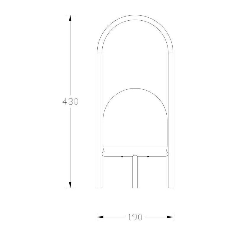 Image secondaire de Lampe LED USB Galix Sol Résine 43 cm 200 Lm