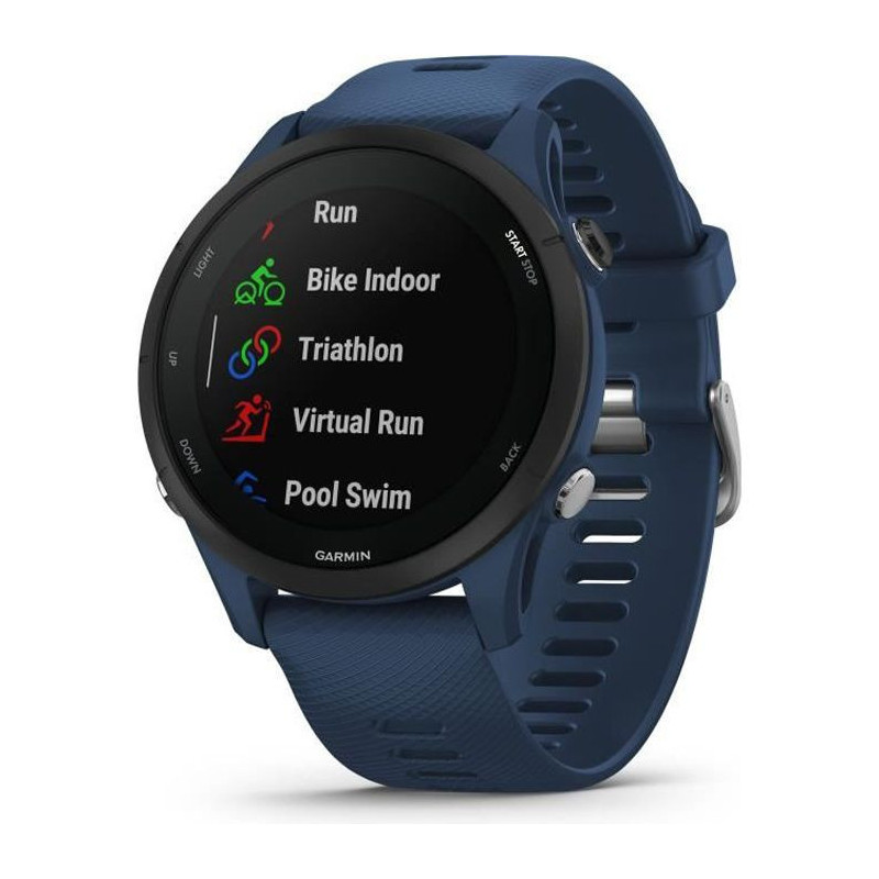 Montre connectée sport - Garmin - Forerunner 255 - Bleue