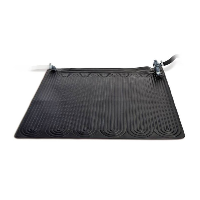 Intex Tapis solaire chauffant PVC 1.2x1.2 m Noir 28685 91056