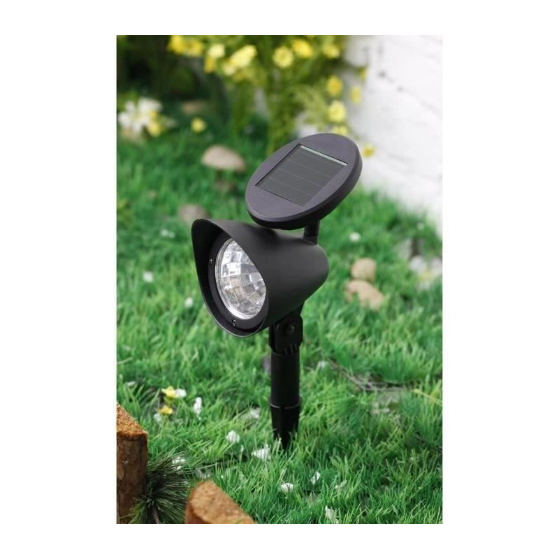 Lampe solaire Galix Noir Plastique Ø 19,5 cm