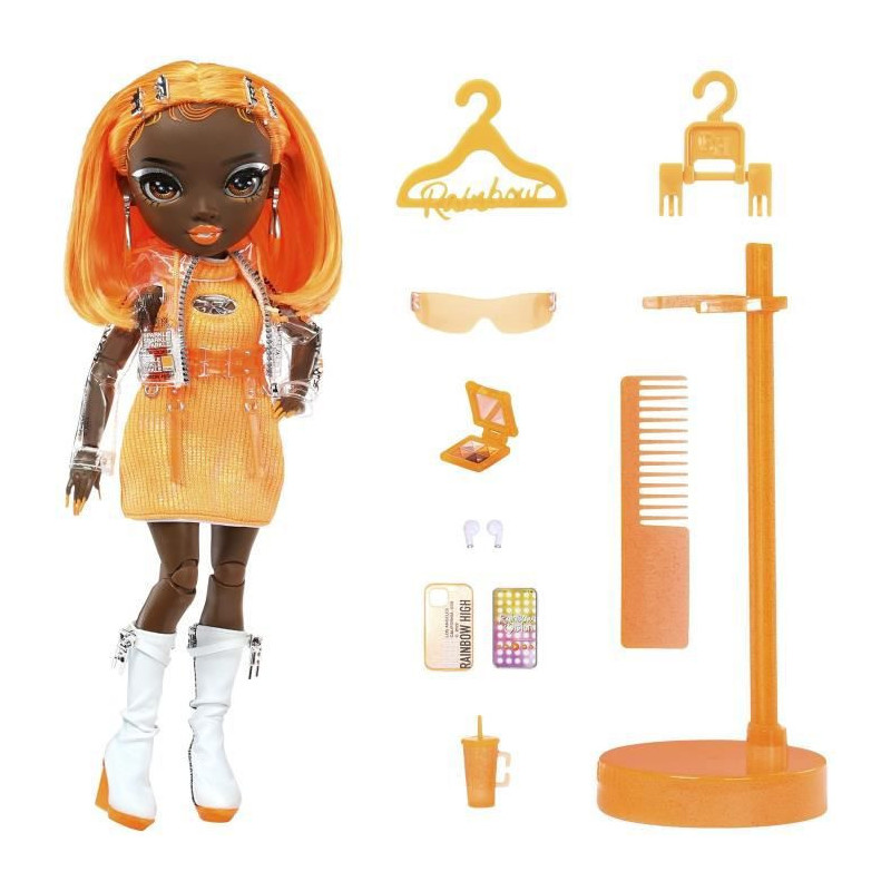 Image secondaire de Rainbow High Orange Fashion Doll -Michelle St. Charles