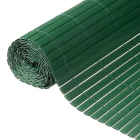 Canisse double face PVC vert foncé - 1 x 3 m - 100% occultant - 1500 g/m 78,99 €