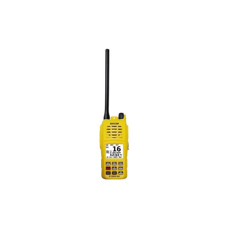 Radio Navicom RT 420DSC Jaune VHF