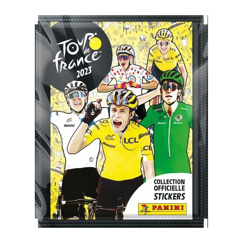 Image secondaire de Pack d'images Panini Tour de France 2023 10 Unités Enveloppes