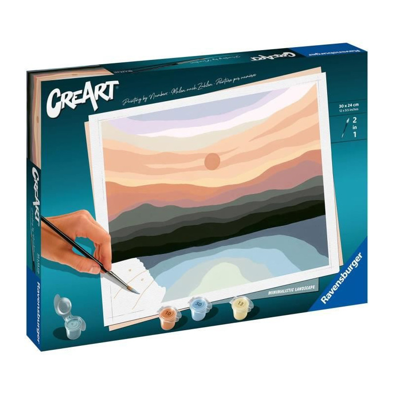 Ravensburger CreArt, de la peinture par numéros pour adulte