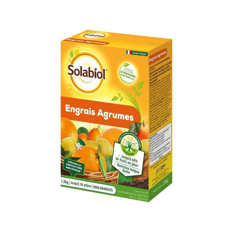 Engrais organique Solabiol 1,5 Kg