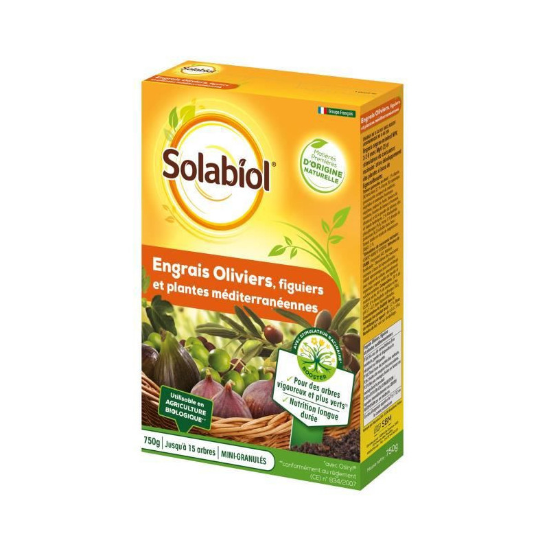 Engrais organique Solabiol 750 g