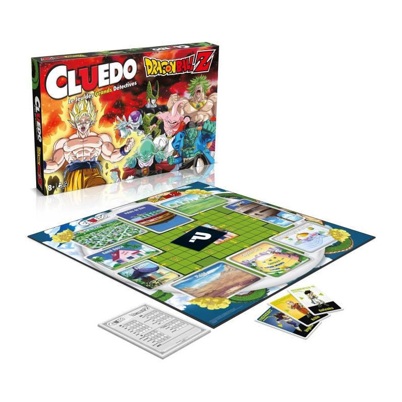 Jeu de société Dragon Ball Z Cluedo