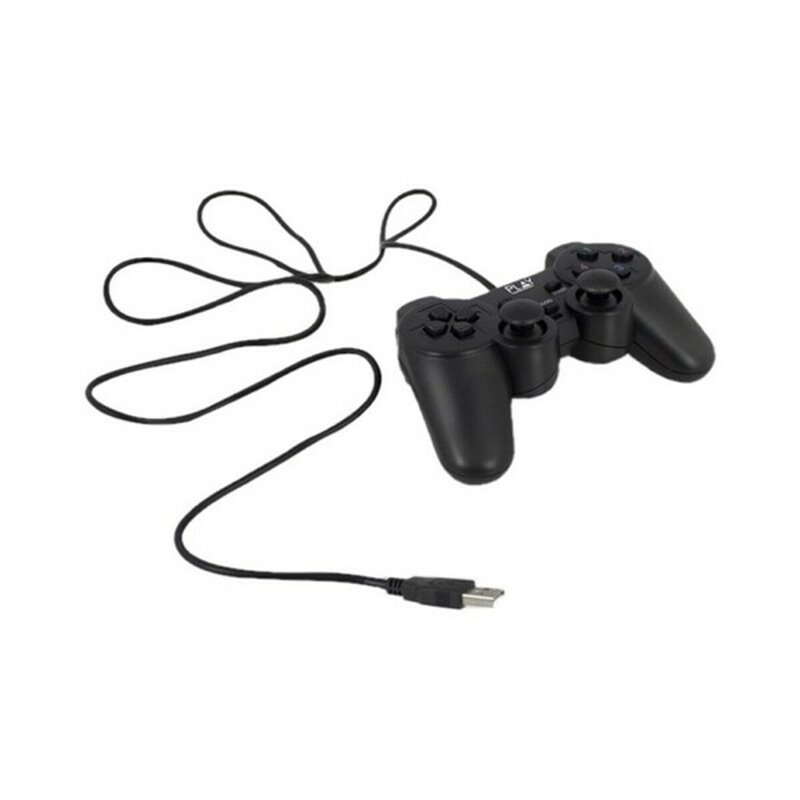 Image secondaire de Ewent Play Noir USB 2.0 Manette de jeu Analogique/Numérique PC