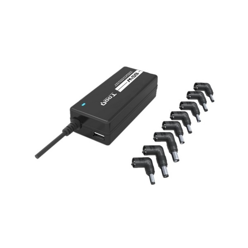 Tooq TQLC-65BS02AT adaptateur de puissance & onduleur Intérieure 65 W Noir