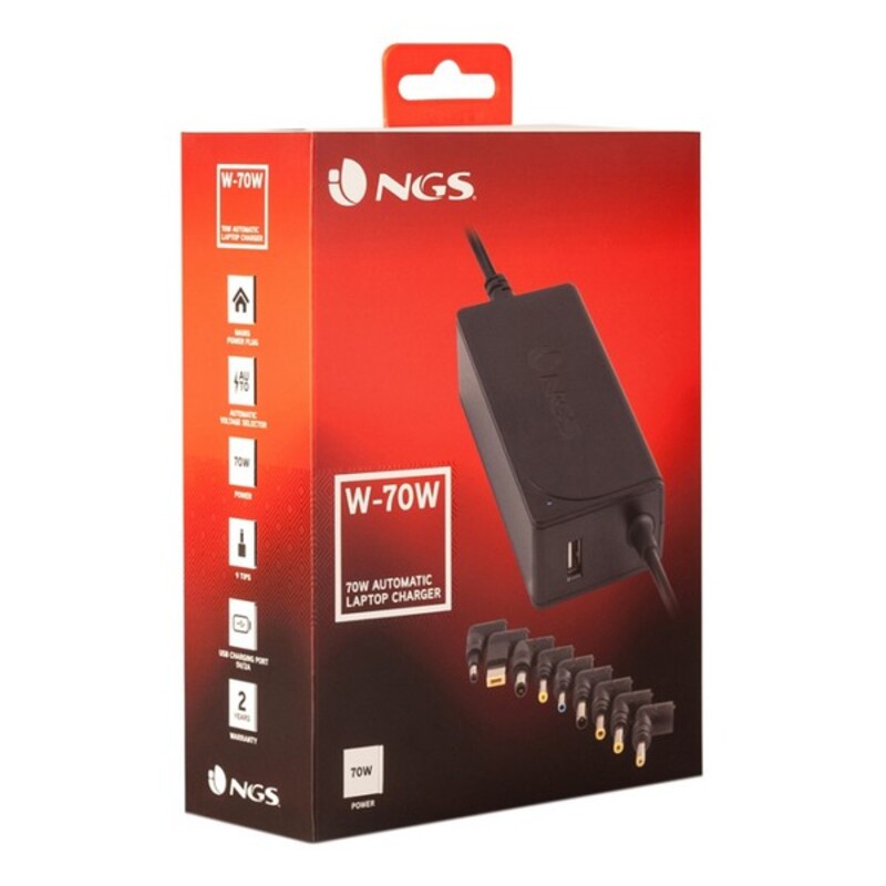 Image secondaire de NGS W-70W adaptateur de puissance & onduleur Intérieure Noir