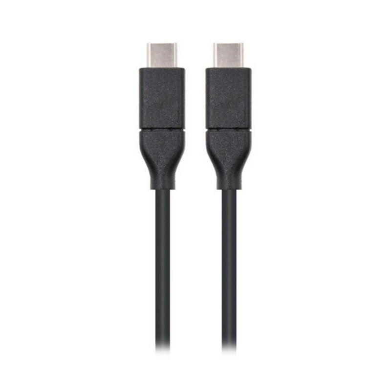 NanoCâble USB 3.1, 1m câble USB USB 3.2 Gen 2 (3.1 Gen 2) USB C Noir