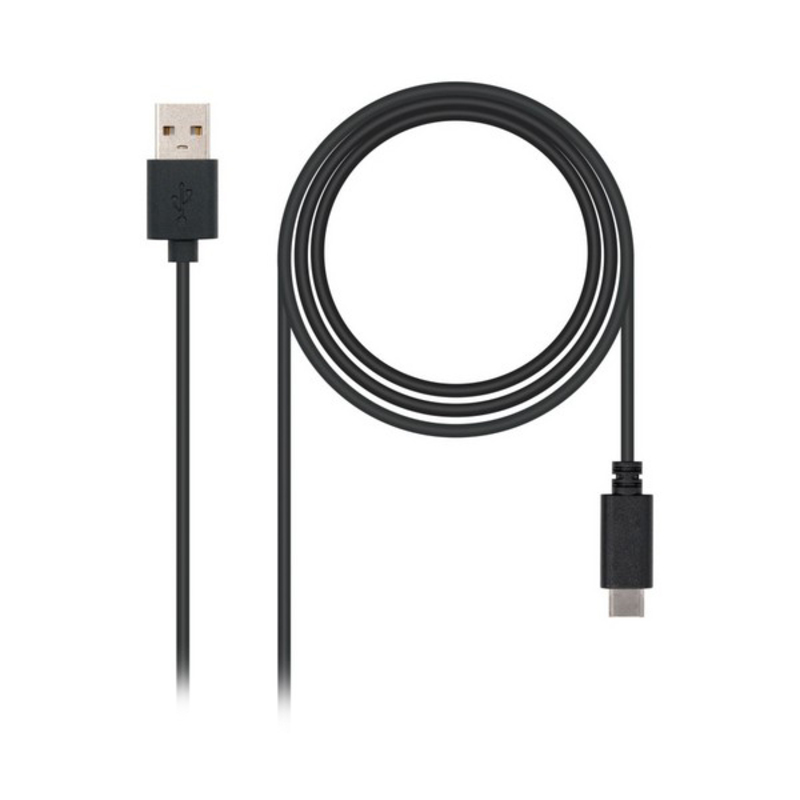 NanoCâble USB 2.0, 2m câble USB USB C 2 x USB A Noir