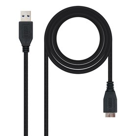 Câble USB 3.0 A vers Micro USB B NANOCABLE 10.01.110-BK Noir 14,99 €