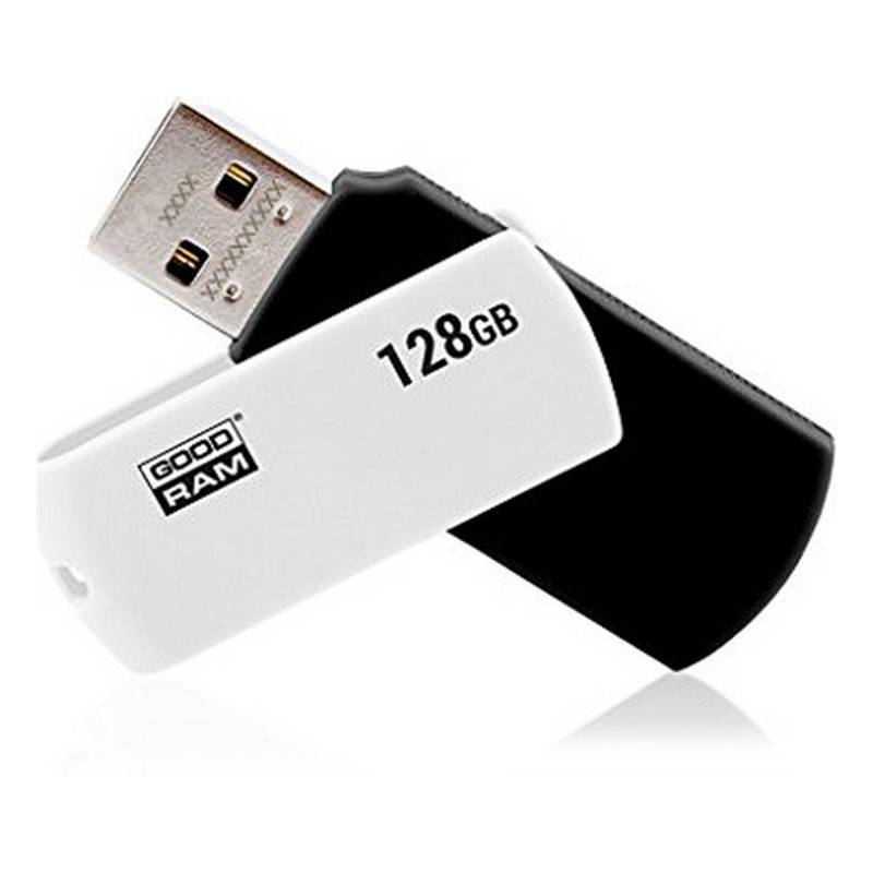 Goodram UCO2 lecteur USB flash 128 Go USB Type-A 2.0 Noir, Blanc