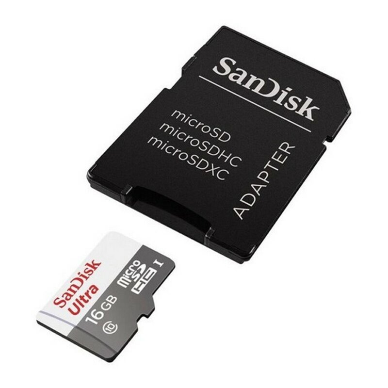 Carte Mémoire Micro SD avec Adaptateur SanDisk Ultra microSD 128 GB