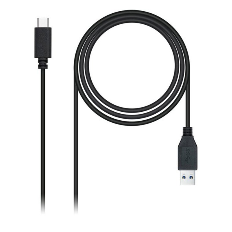 NanoCâble 10.01.4000 câble USB 0,5 m USB 3.2 Gen 2 (3.1 Gen 2) USB A USB C Noir