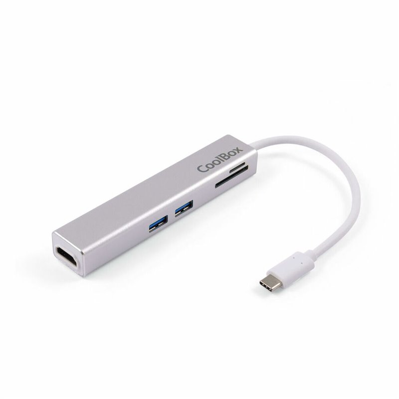 Image secondaire de Coolbox miniDock USB-C Lite Avec fil USB 3.2 Gen 1 (3.1 Gen 1) Type-C Blanc