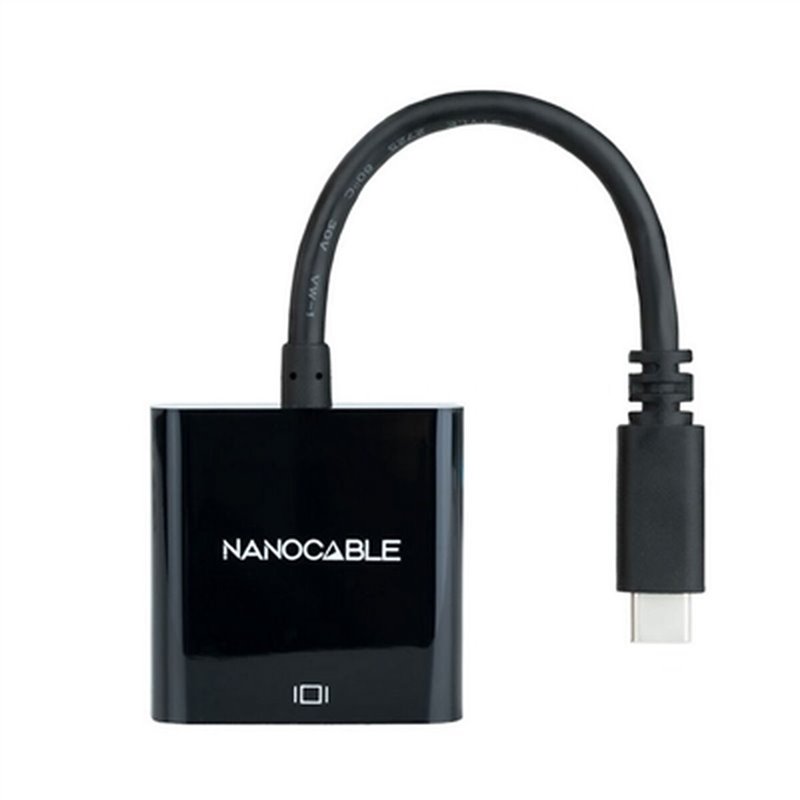 NanoCâble 10.16.4102-BK adaptateur graphique USB 4096 x 2160 pixels Noir