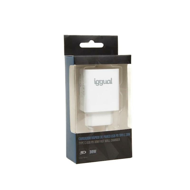 Image secondaire de Iggual IGG318317 chargeur d'appareils mobiles Universel Blanc Secteur Intérieure