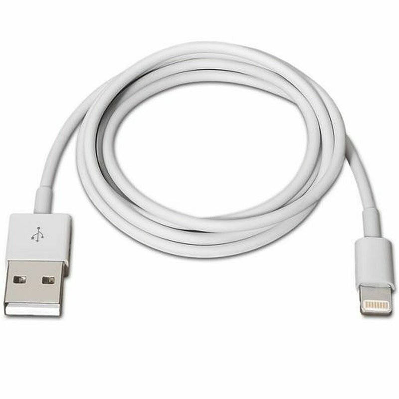 Aisens A102-0035 câble Lightning 1 m Blanc