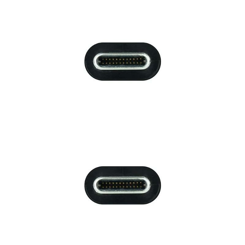 Image secondaire de NanoCâble 10.01.4100 câble USB 0,5 m USB 3.2 Gen 2 (3.1 Gen 2) USB C Noir
