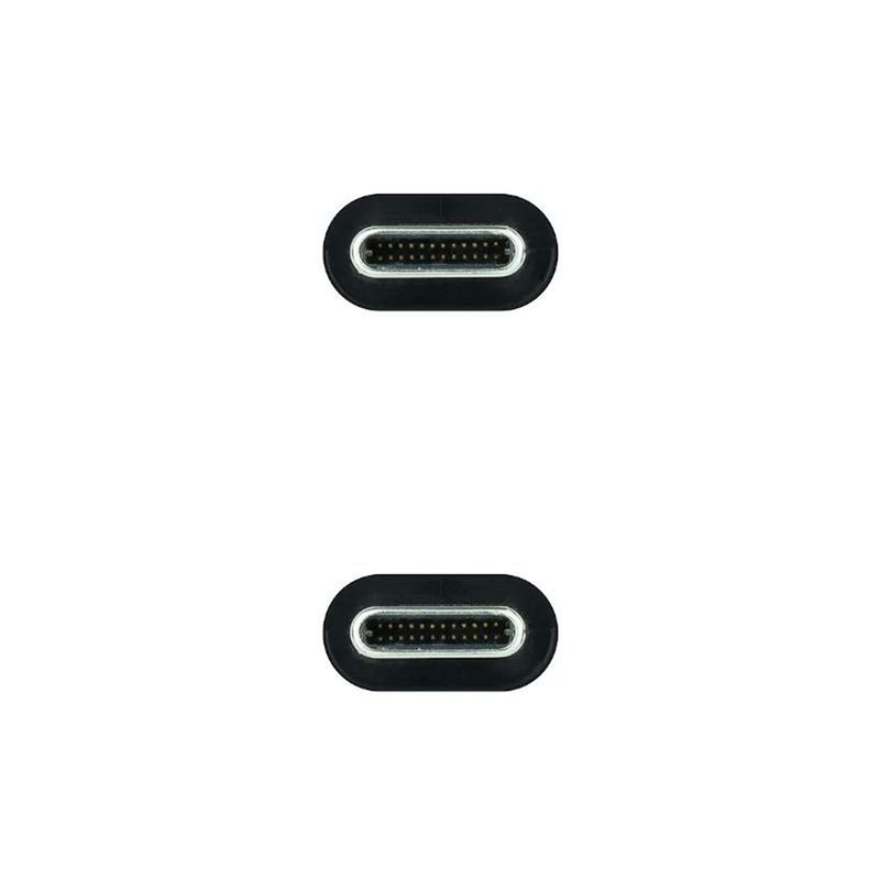 Image secondaire de NanoCâble 10.01.4101-L150 câble USB 1,5 m USB 3.2 Gen 2 (3.1 Gen 2) USB C Noir
