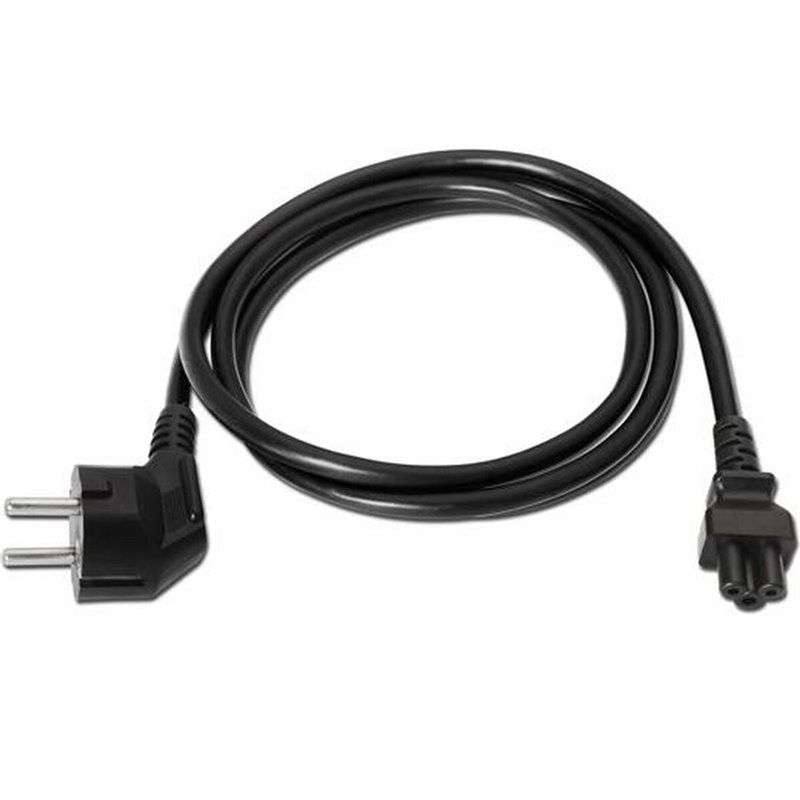 Aisens A132-0172 câble électrique Noir 1,5 m CEE7/7 Coupleur C5