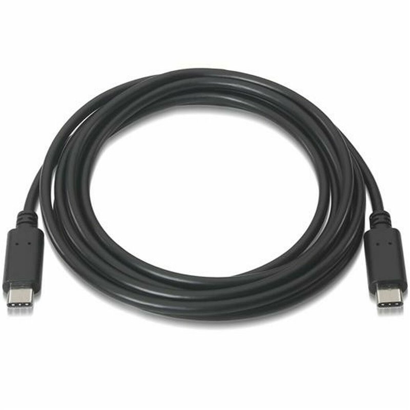 Aisens A107-0056 câble USB 1 m USB 2.0 USB C Noir