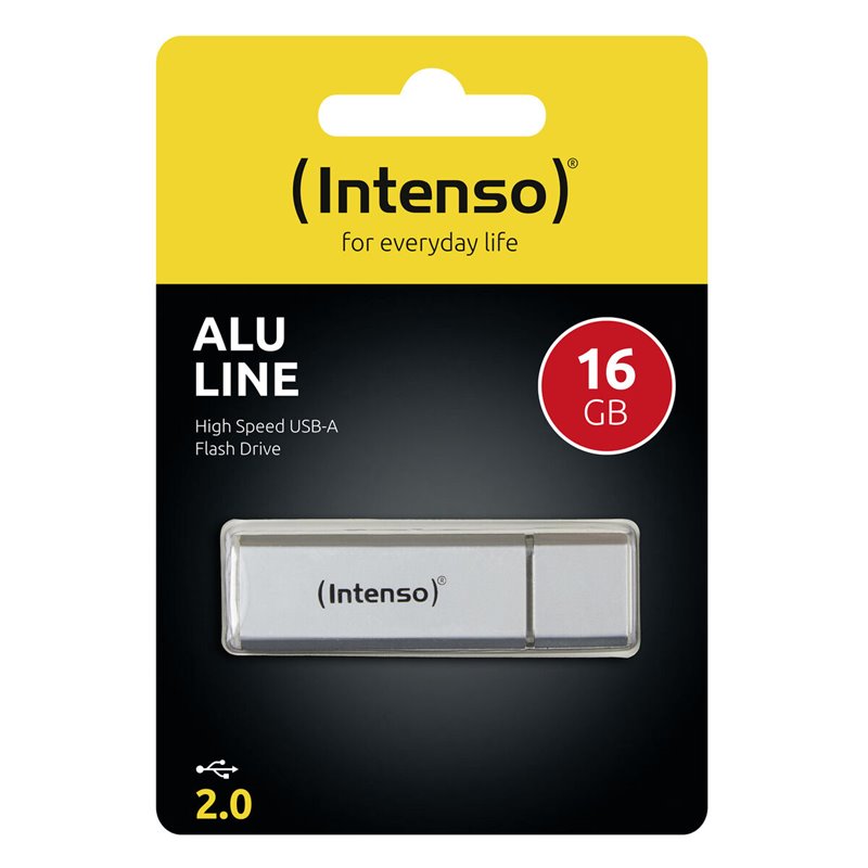 Image secondaire de Clé USB Intenso Alu Line Argent 16 GB