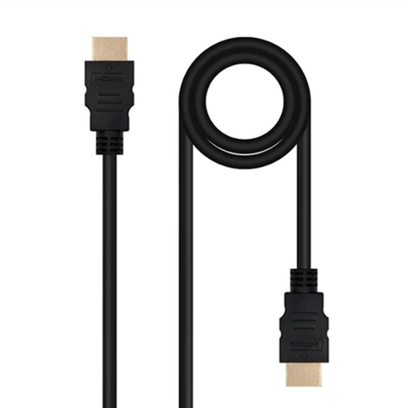 NanoCâble 10.15.3800 câble HDMI 0,5 m HDMI Type A (Standard) Noir