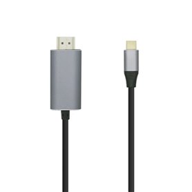 Câble USB C vers HDMI Aisens A109-0392 Noir 4K Ultra HD 80 cm 29,99 €