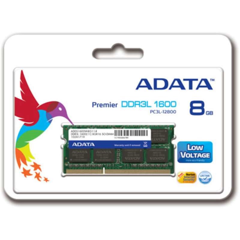 Image secondaire de Mémoire RAM Adata ADDS1600W8G11-S CL11 8 GB