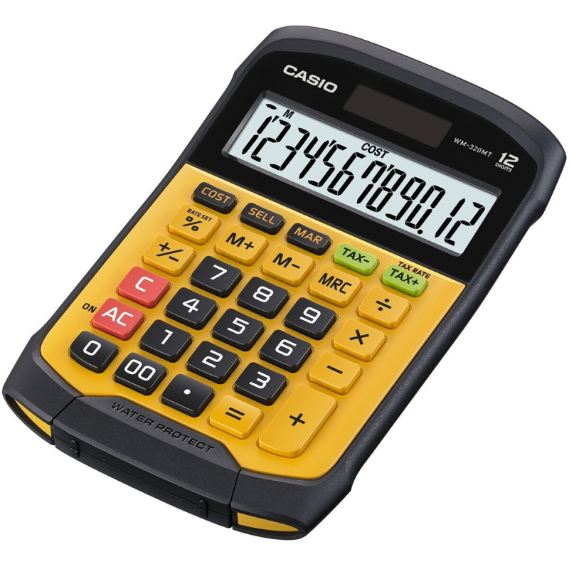 Calculatrice Casio WM-320MT Jaune 16,8 x 10,8 x 3,3 cm