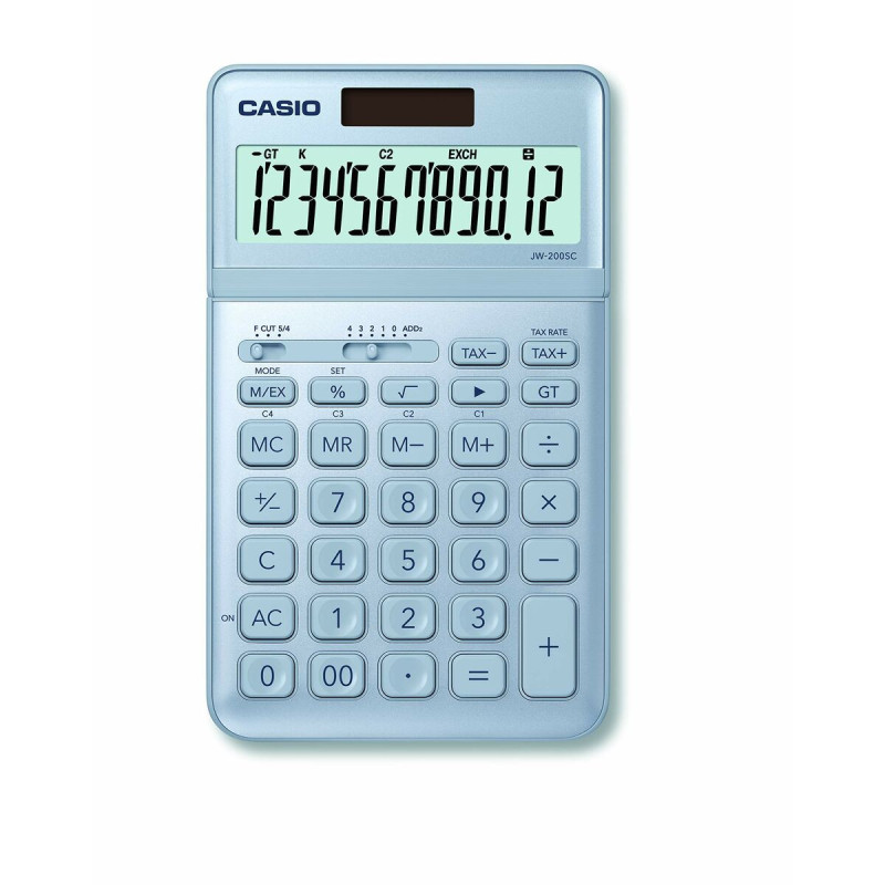 Image secondaire de Calculatrice Casio JW-200SC-BU Bleu Plastique