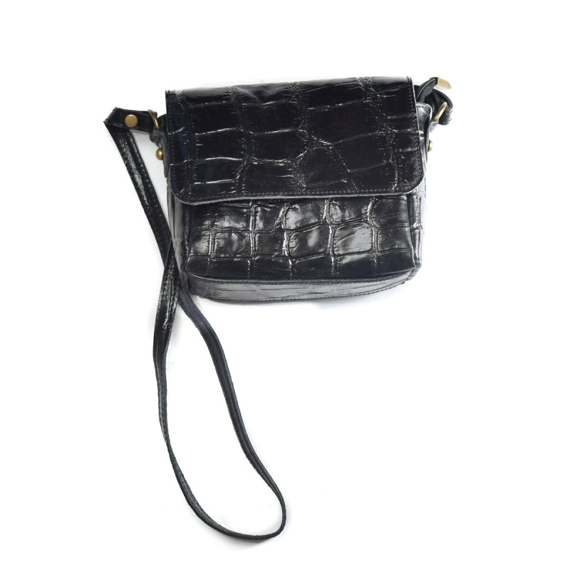 Sac-à-Main Femme Firenze Artegiani FA411414-BLACK Noir 17 x 18 x 6 cm