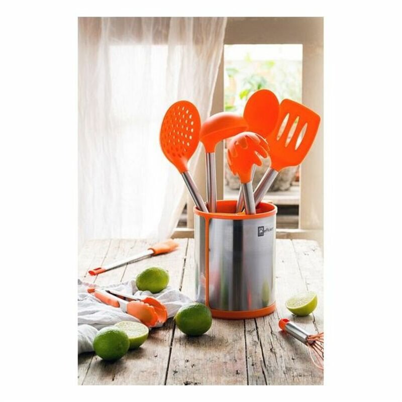 Image secondaire de Set d'Ustensiles de Cuisine BRA A195011 Orange (6 pcs)