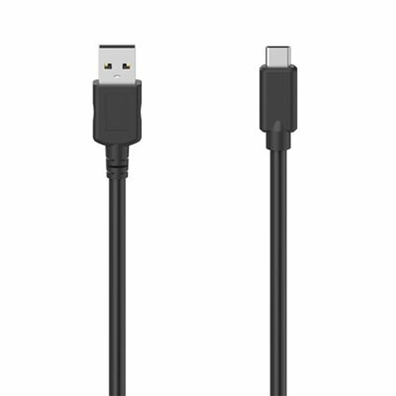 Hama 00300070 câble USB 1,5 m USB 2.0 USB A USB C Noir