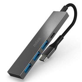 Hub USB Nilox USB-C x 4 26,99 €