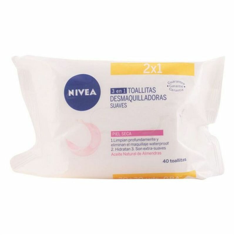 Lingettes démaquillantes Nivea Peau sèche