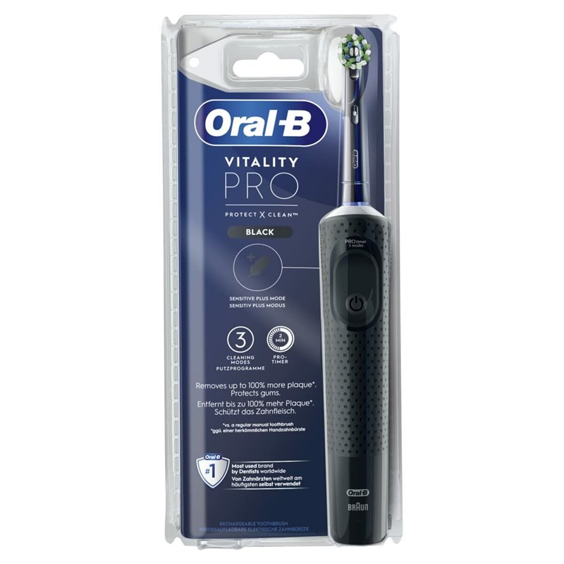 Oral-B Vitality Pro Adulte Brosse à dents rotative Noir