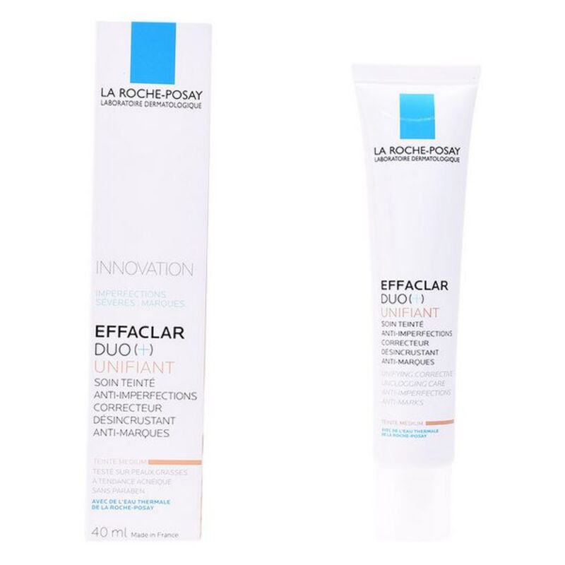 Crème correctrice enrichie Effaclar Duo Tono Medium La Roche Posay 12341025 40 ml