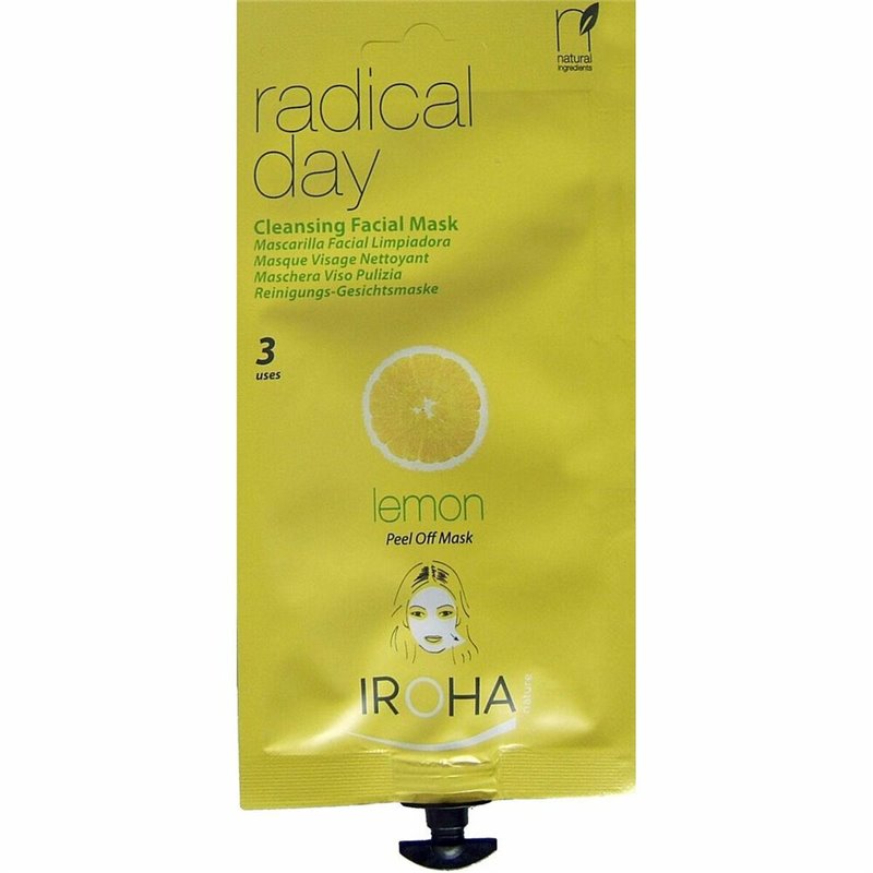 Image secondaire de Masque facial Peel Off Iroha IROHA55 Citron