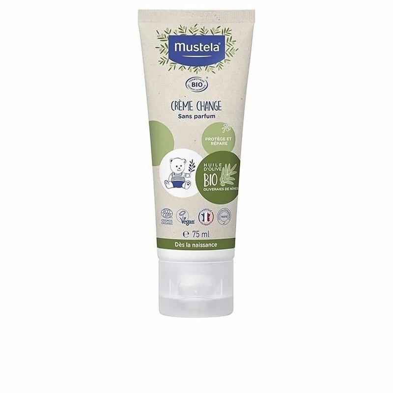 Crème Réparatrice pour Bébés Bio Mustela Couche 75 ml