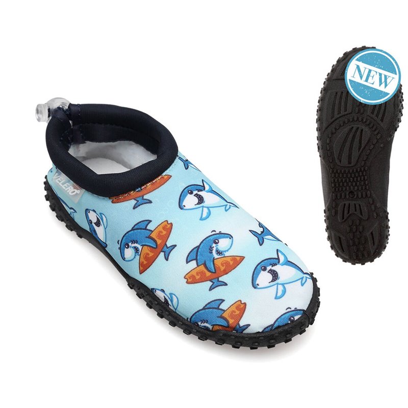 Image secondaire de Chaussures aquatiques pour Enfants Bleu Requin