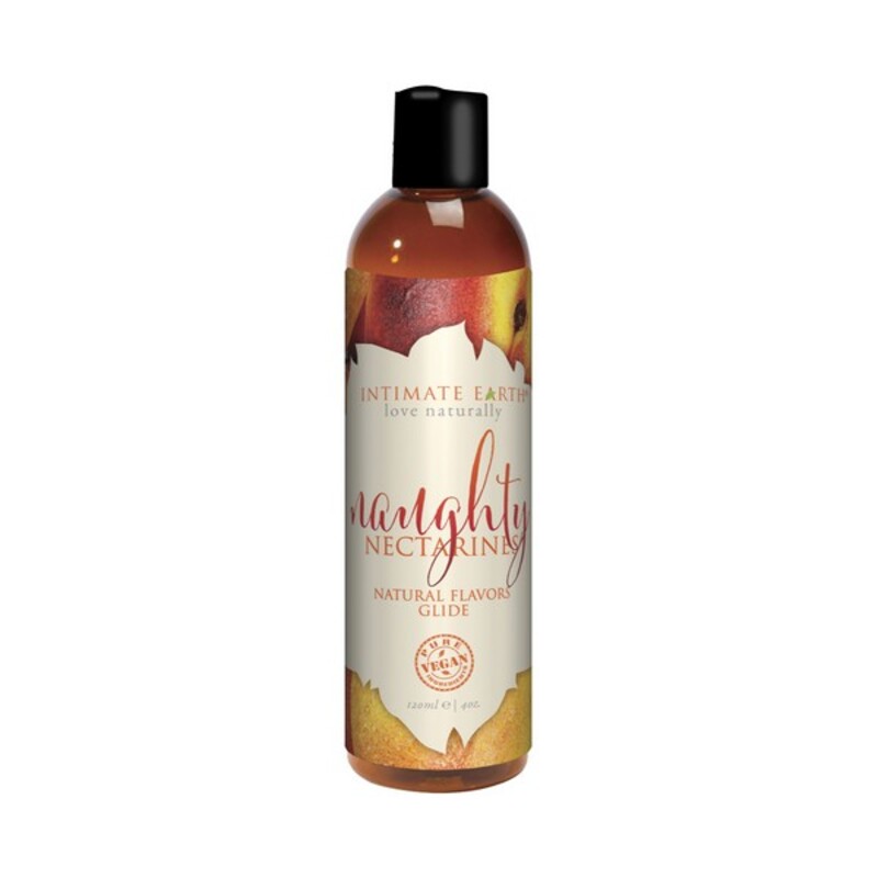 Image secondaire de Lubrifiant Goût Nectarine Intimate Earth Nectarine (120 ml)